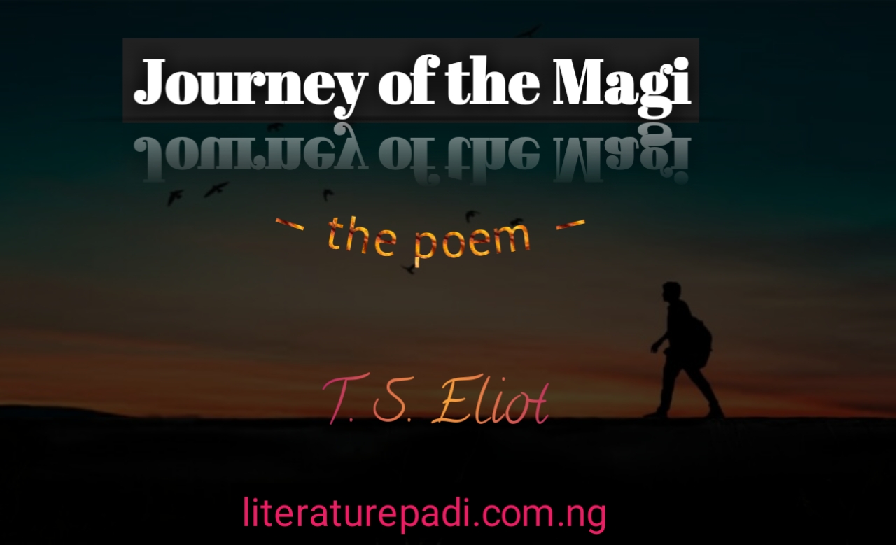 poem journey of the magi