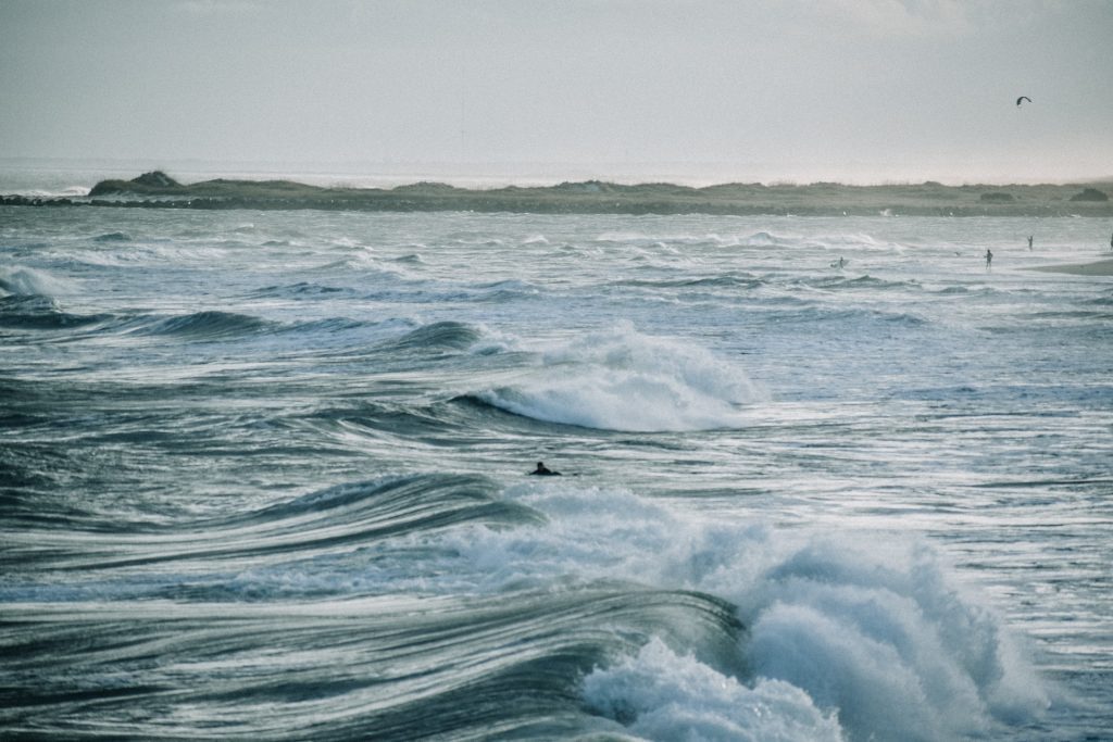 Beautiful waves on the North Carolina Shore