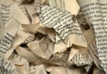 How Not to Pass Literature-in-English Papers in SSCE Crumpled pages from a book
