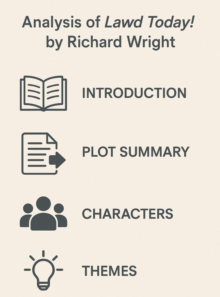 Analysis of Lawd Today Outline