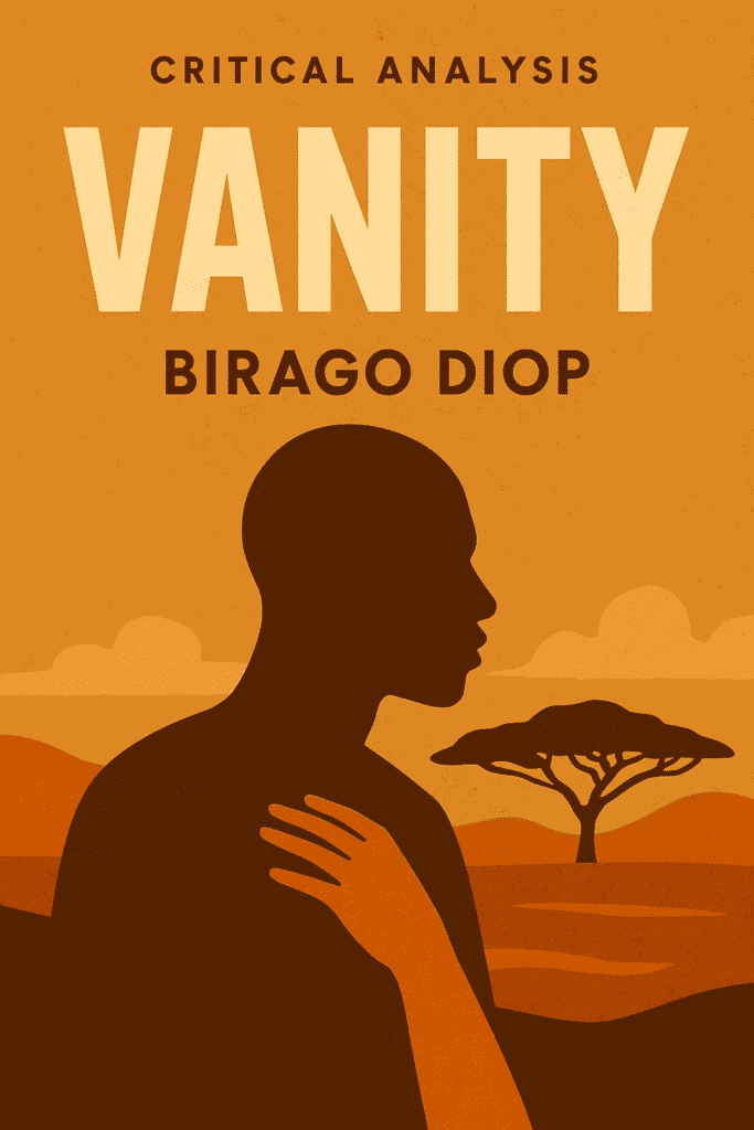 Analysis of Vanity by Birago Diop