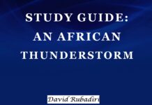 Study Guide: An African Thunderstorm by David Rubadiri An African Thunderstorm cover