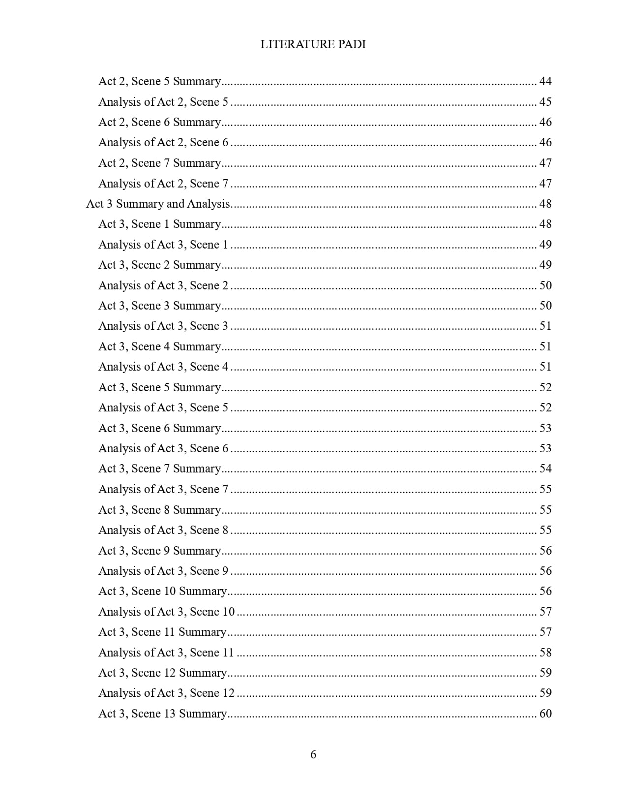 Antony and Cleopatra contents 4