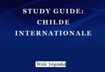 Plot Summary and Setting of Childe Internationale by Wole Soyinka Childe Internationale