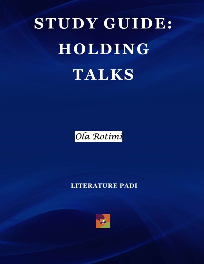Holding Talks
