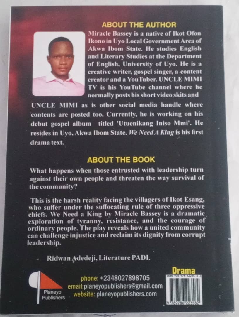 We Need a King by Miracle Bassey