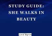 Study Guide: She Walks in Beauty by Lord Byron She Walks in Beauty cover